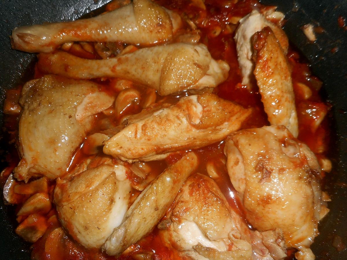 recette Poulet célestine