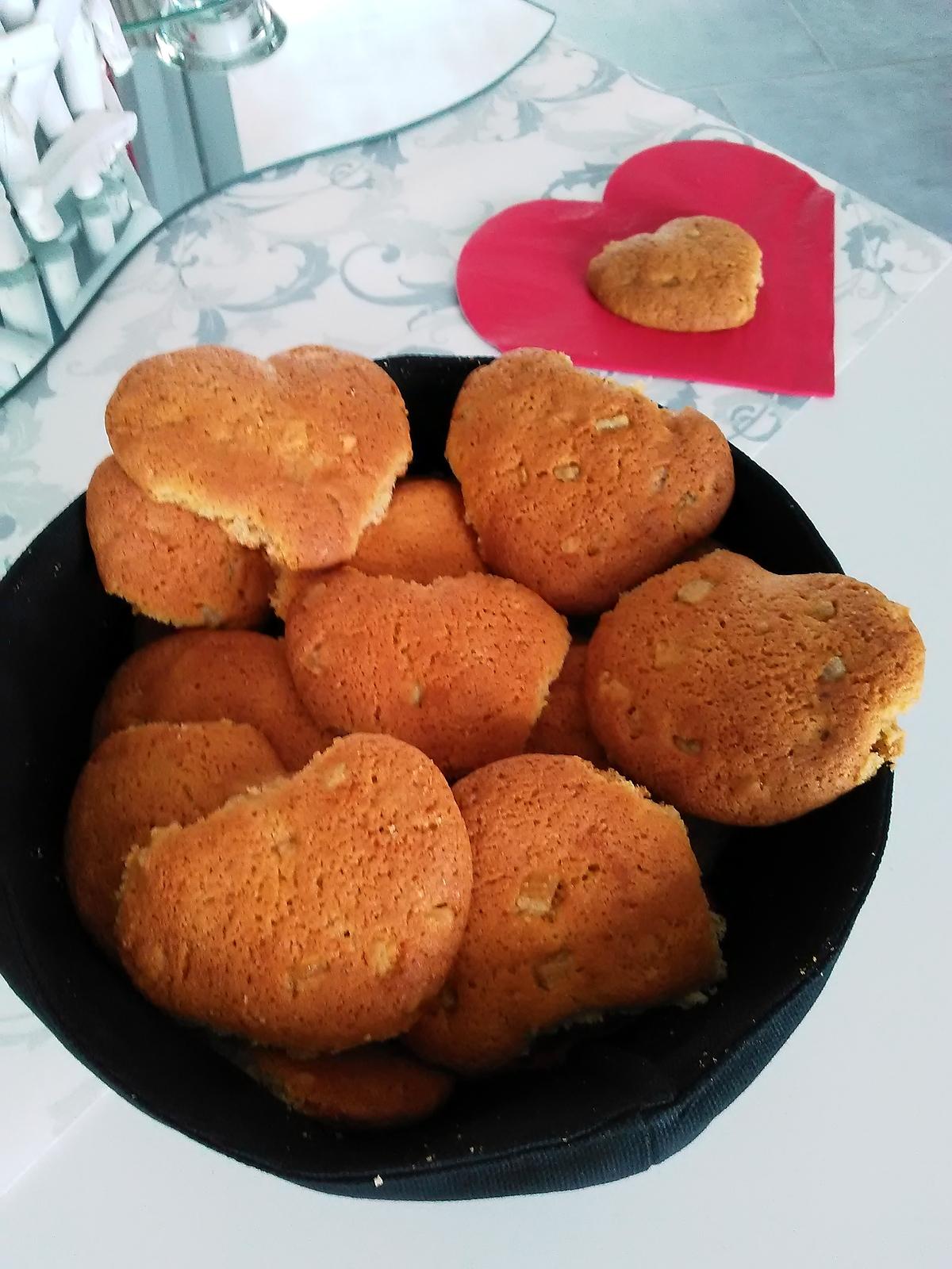 recette Moelleux biscuits saveurs ... cannelle ... écorces confites ... arôme d'orange