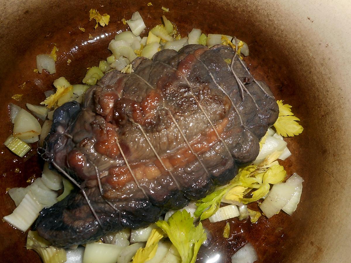 recette Joue de boeuf braissée et os à moelle