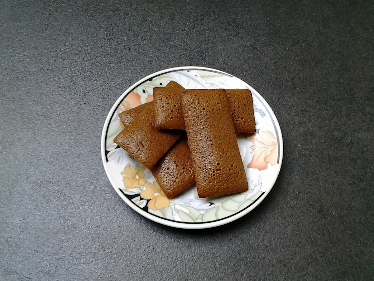 recette financier  chocolat