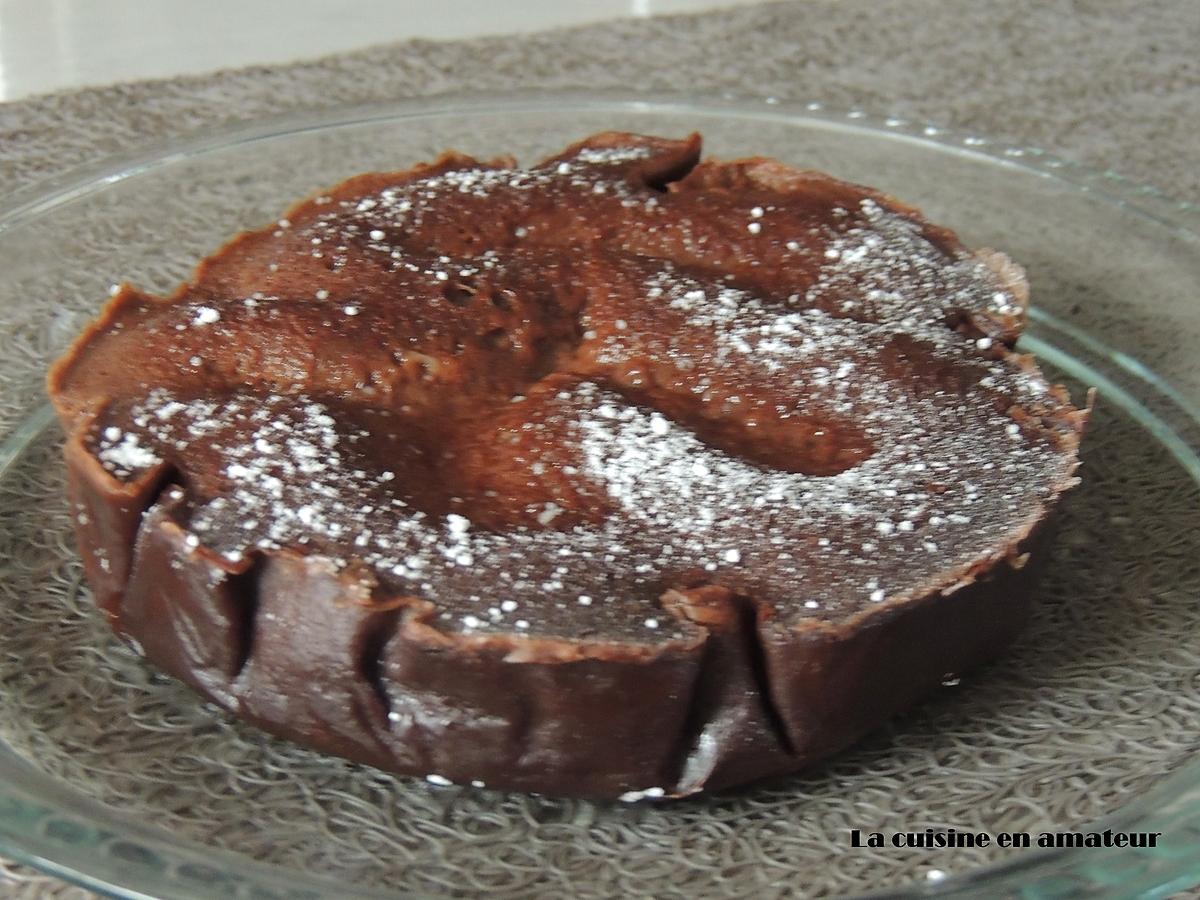 recette Gâteau chocolat amande au Cookéo