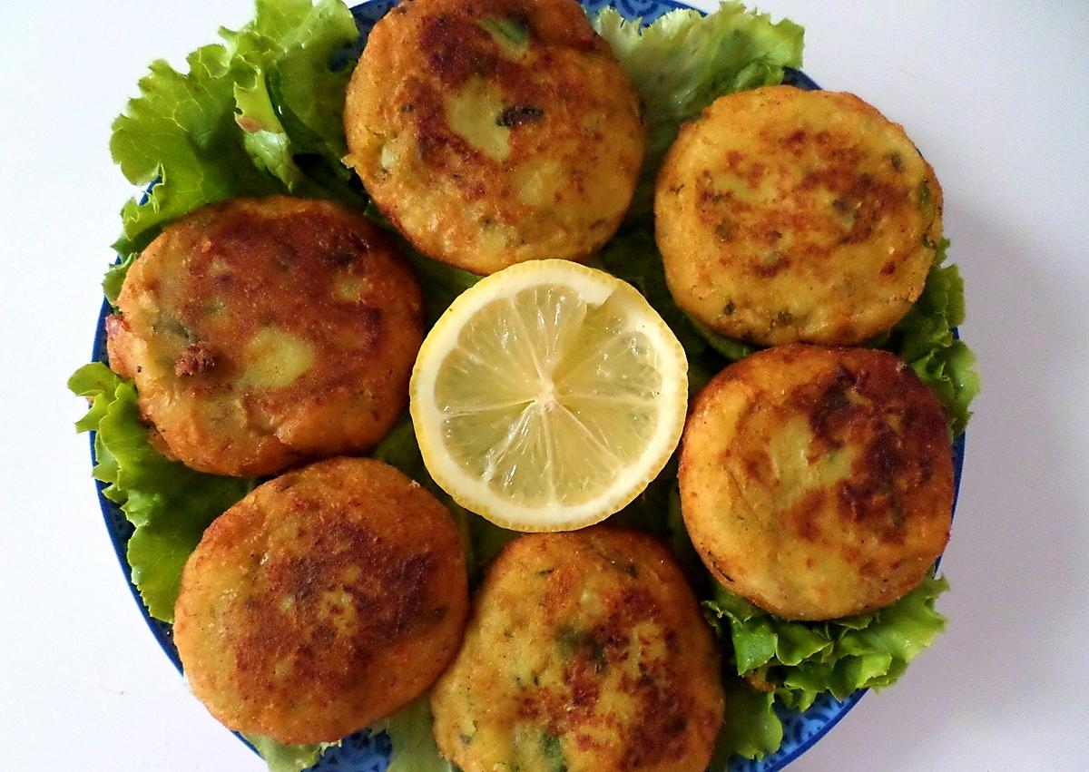 recette MAAKOUDA DE POMMES DE TERRE ET DE THON