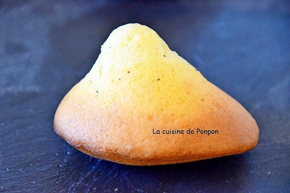 recette Madeleine à bosse à la fleur d'oranger