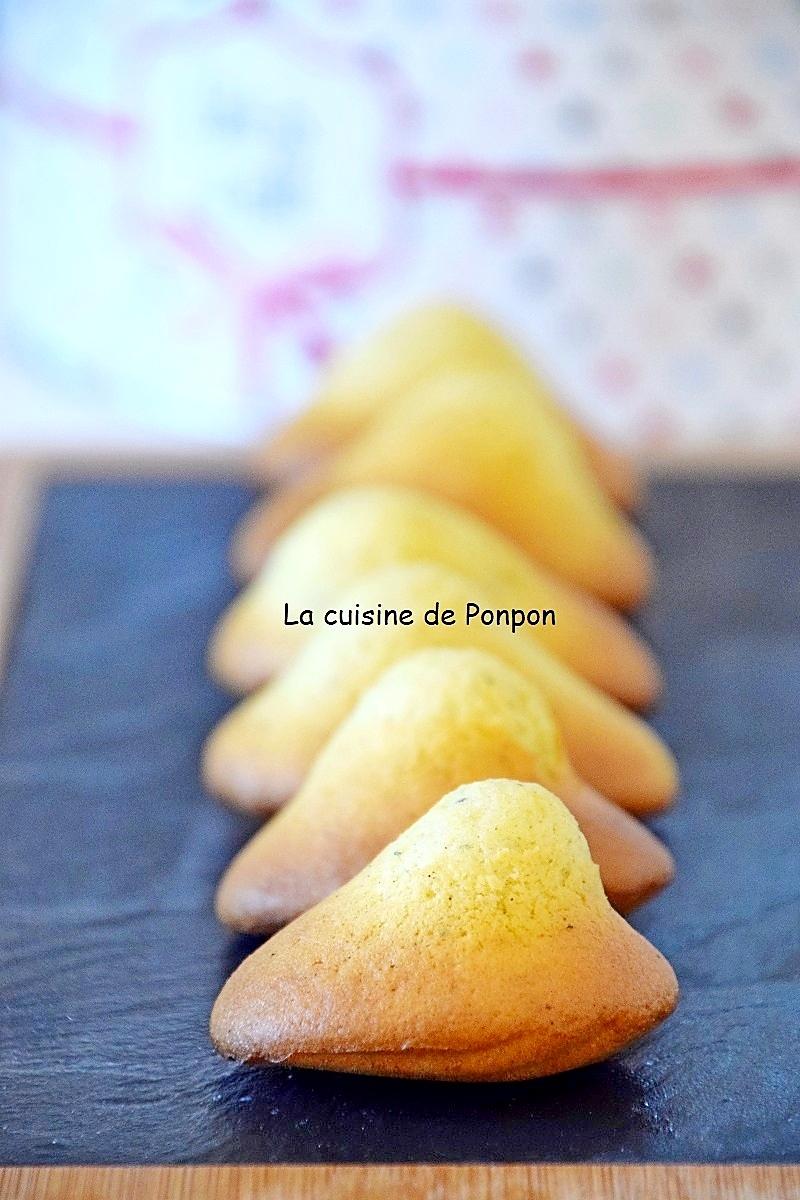 recette Madeleine à bosse à la fleur d'oranger