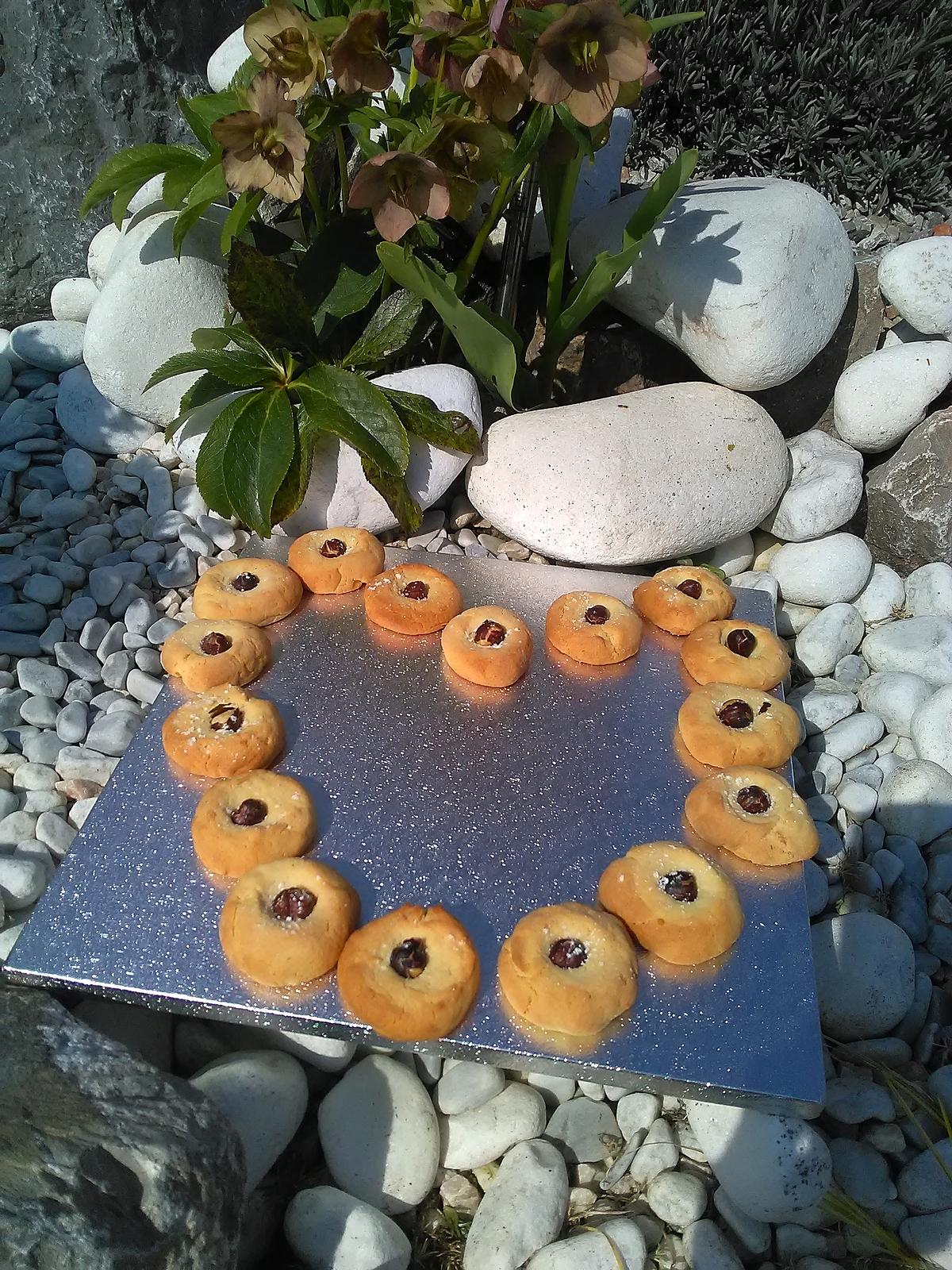 recette Petites boules façon cookies au kiri  & saveur  noisettes