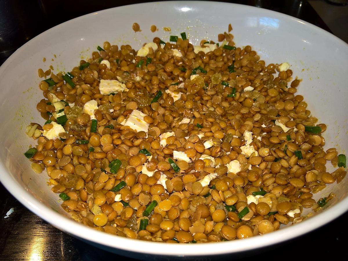 recette Salade de Lentilles