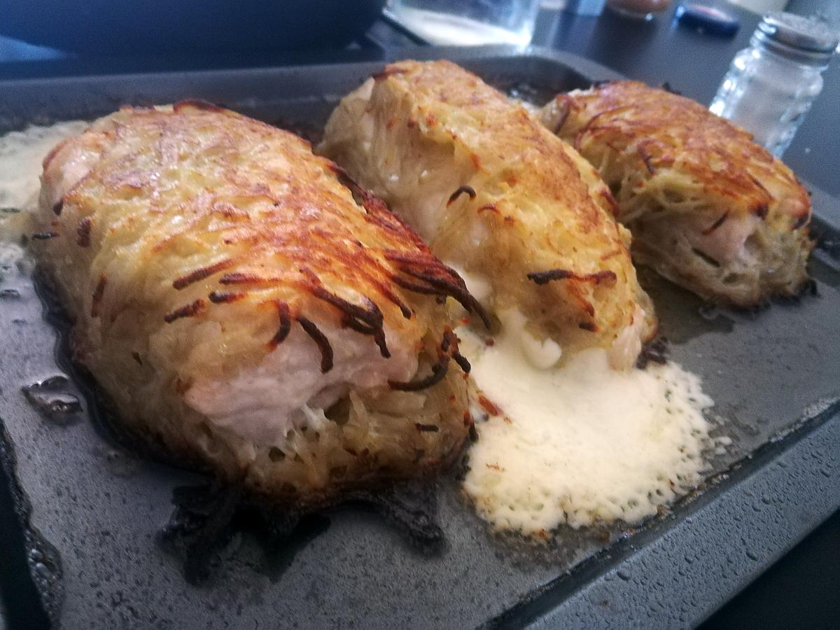 recette Cordon bleue rösti