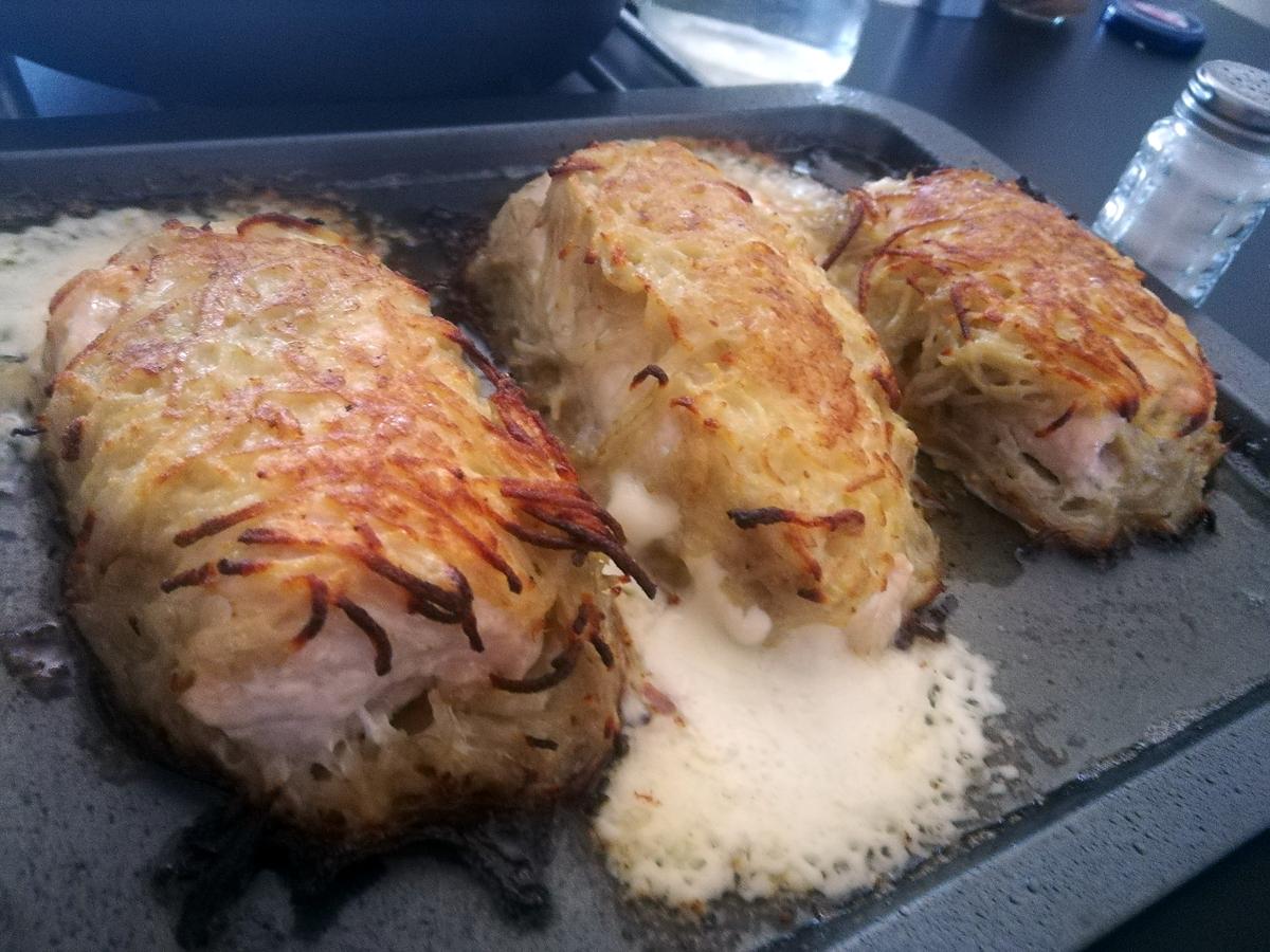 recette Cordon bleue rösti