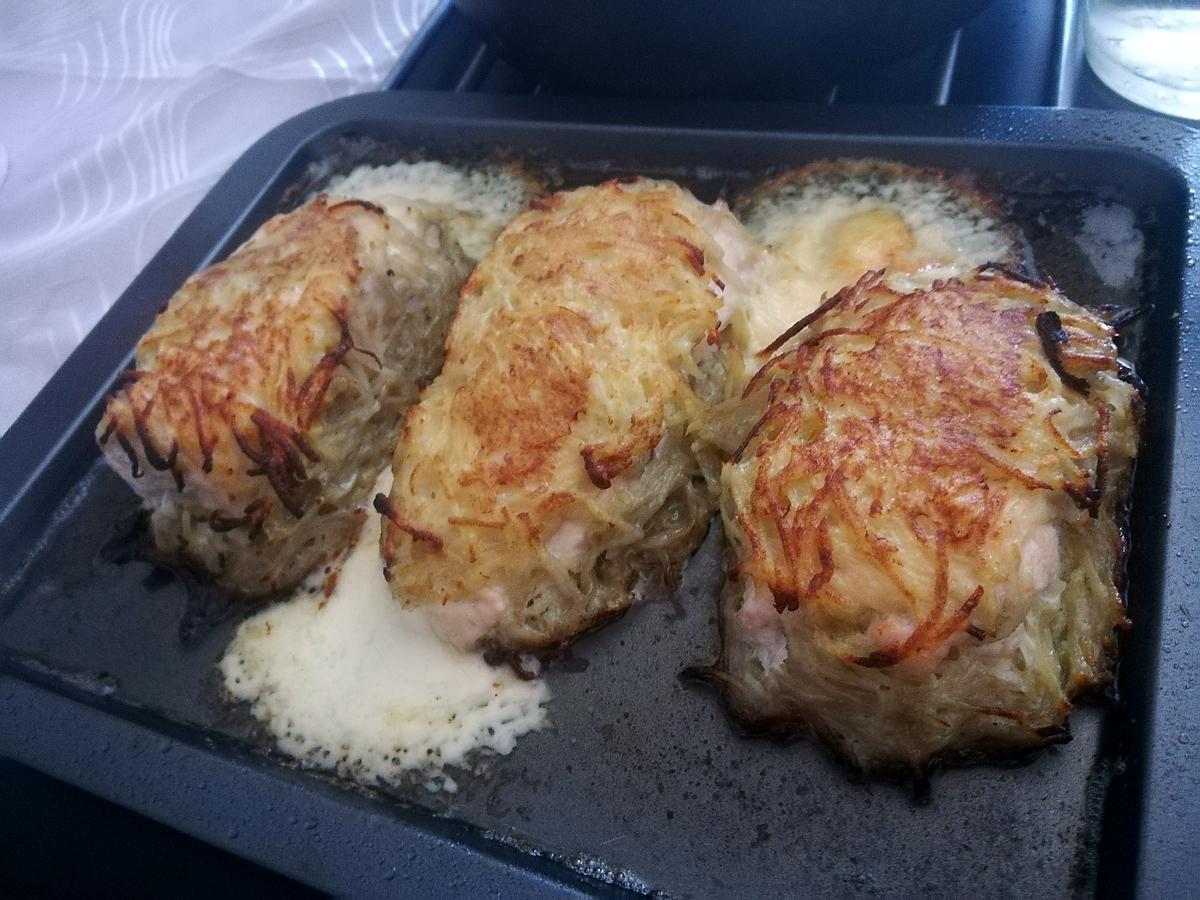 recette Cordon bleue rösti