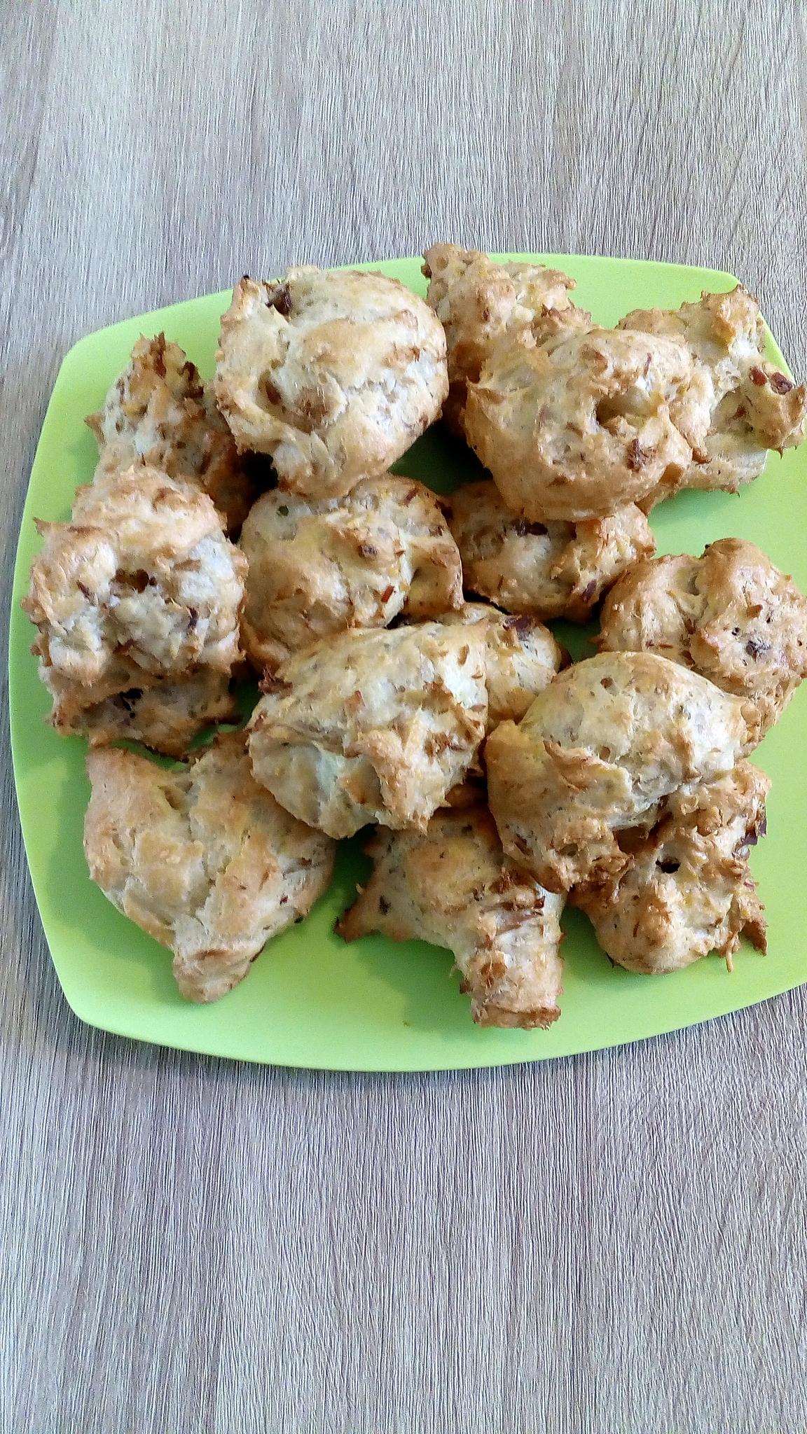 recette petits choux au thon ciboulette