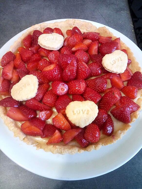 recette Tarte aux fraises