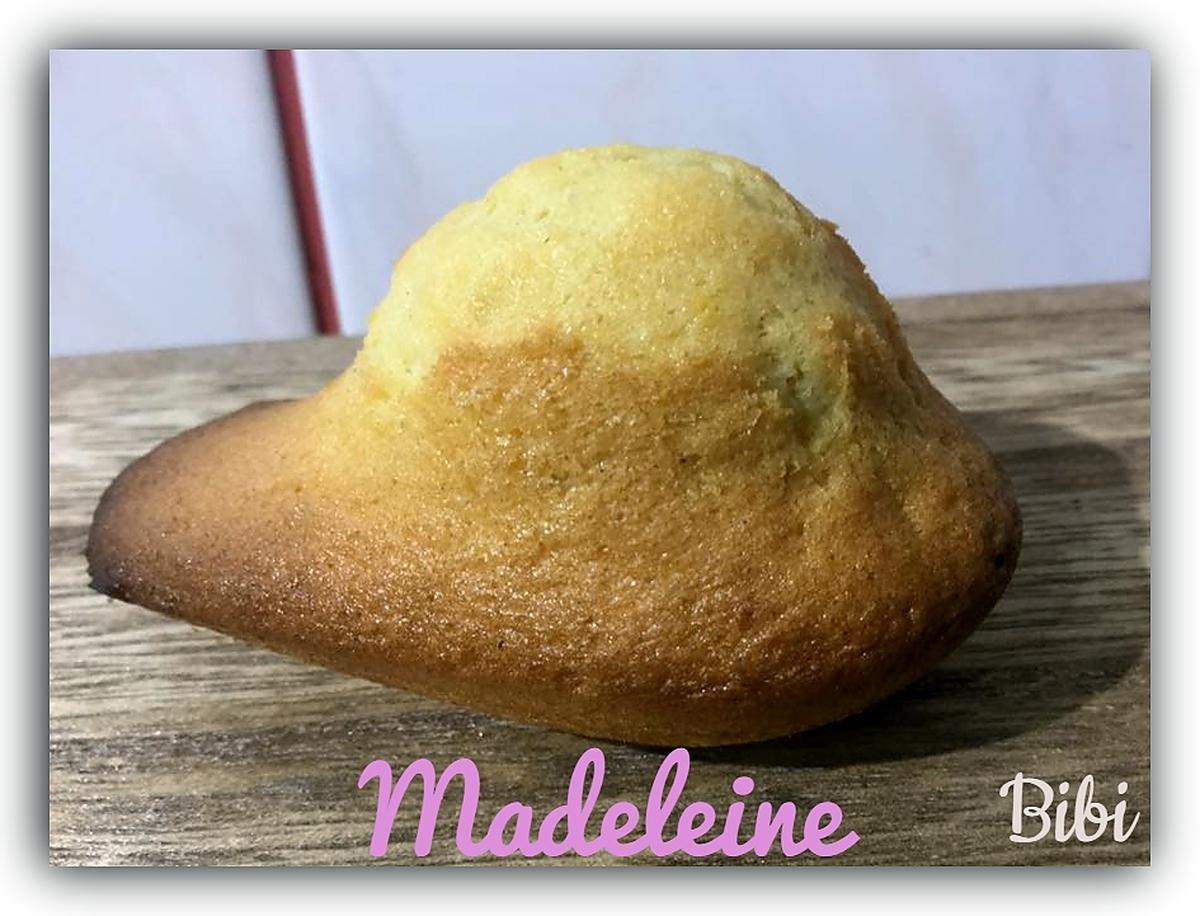 recette MADELEINE