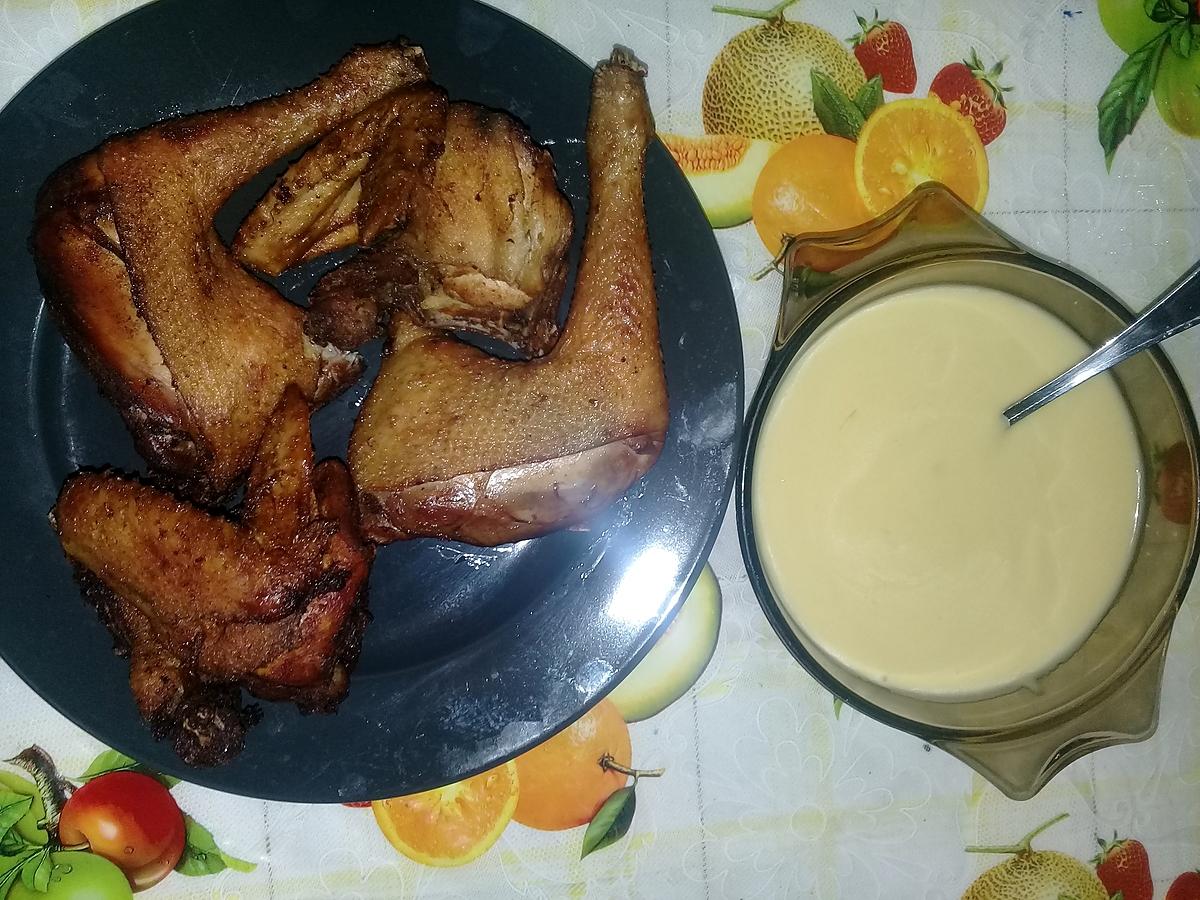 recette Sauce vinaigrette plus poulet