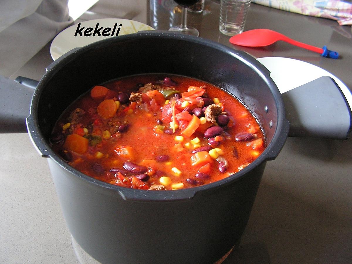 recette Chili au cookéo