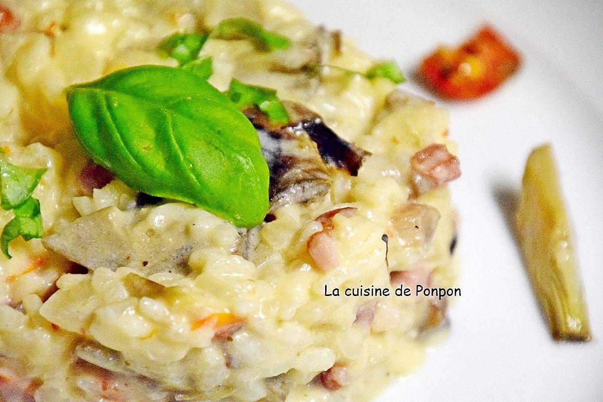 recette Risotto aux légumes confits