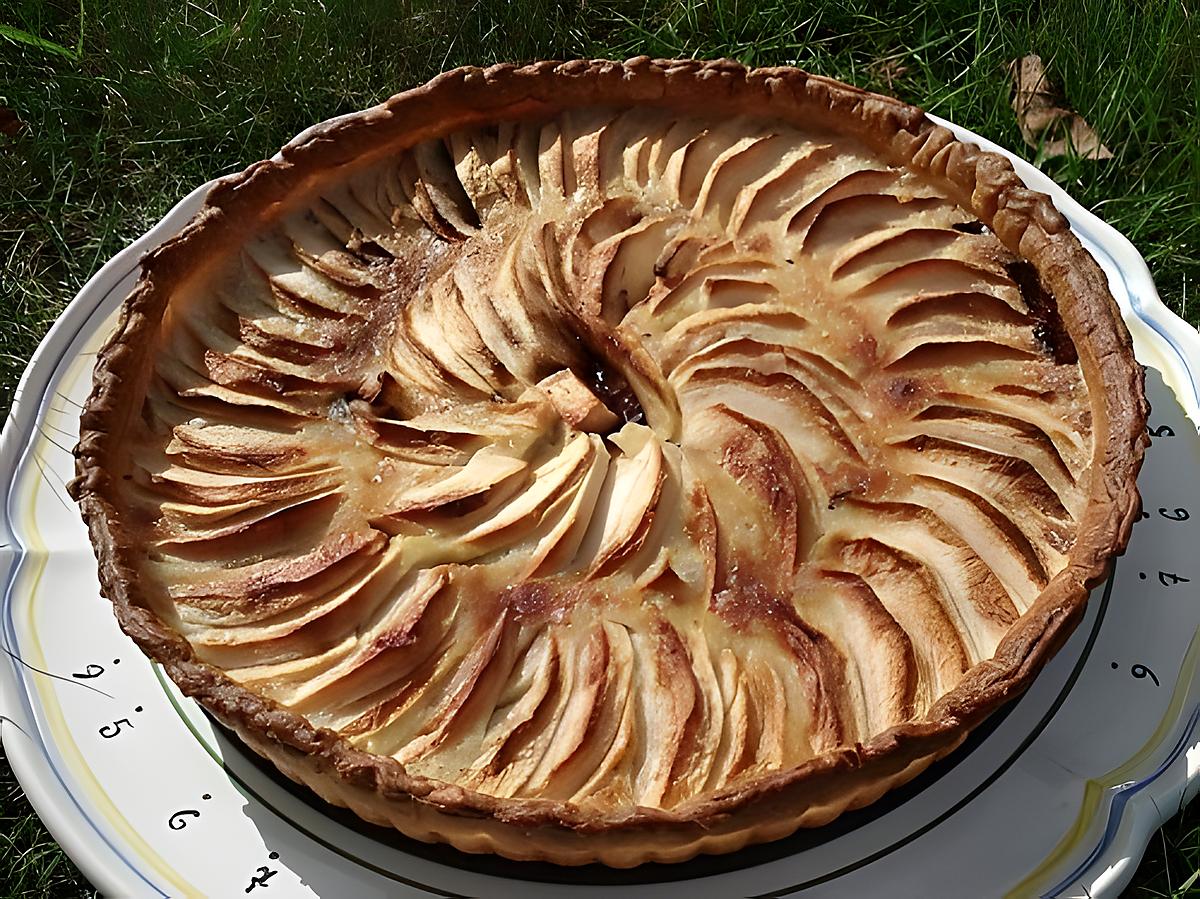 recette Tarte pomme - chocolat