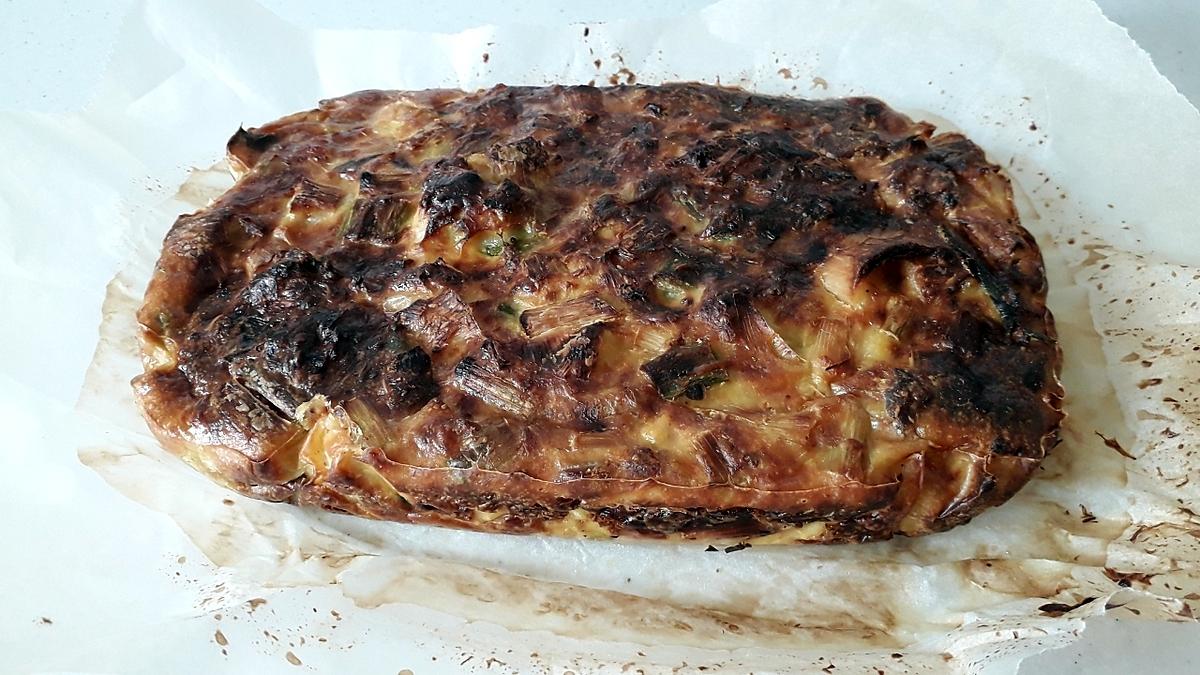 recette QUICHE POIREAUX THON