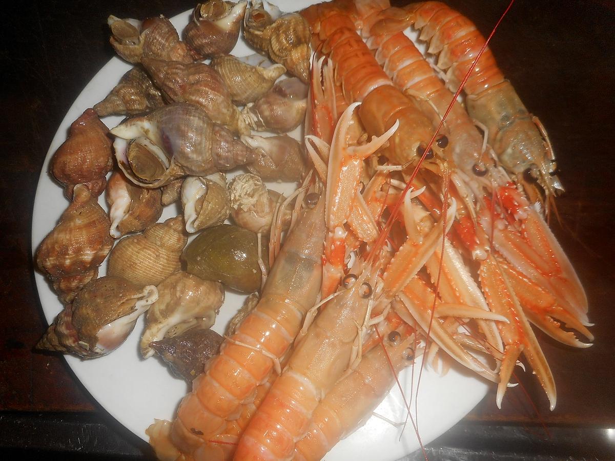 recette Langoustines et Bulots a l aoili