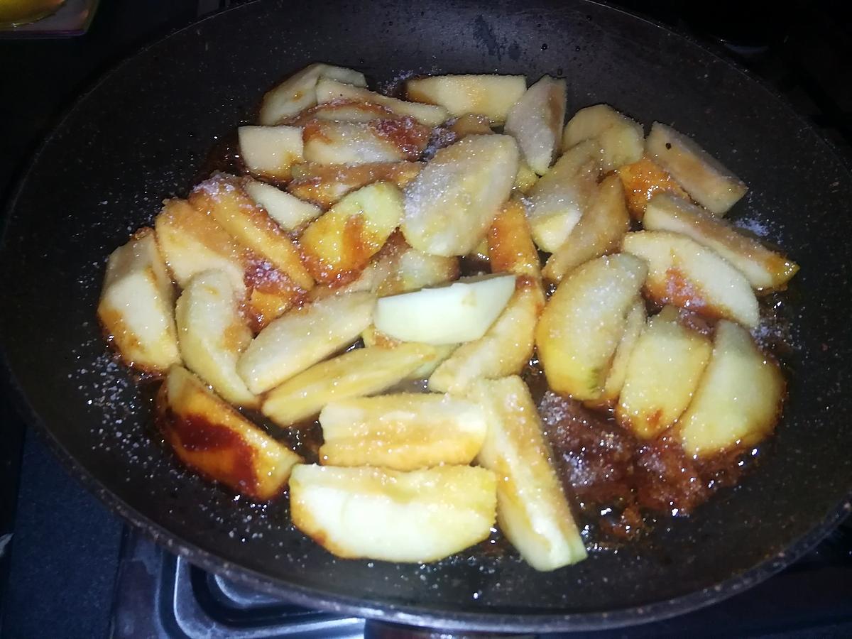 recette Brioches roulées a la cannelle tatin de pommes