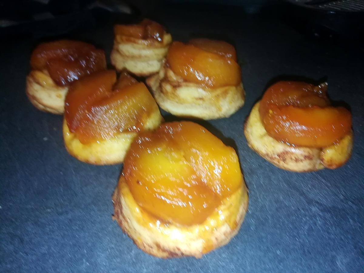 recette Brioches roulées a la cannelle tatin de pommes