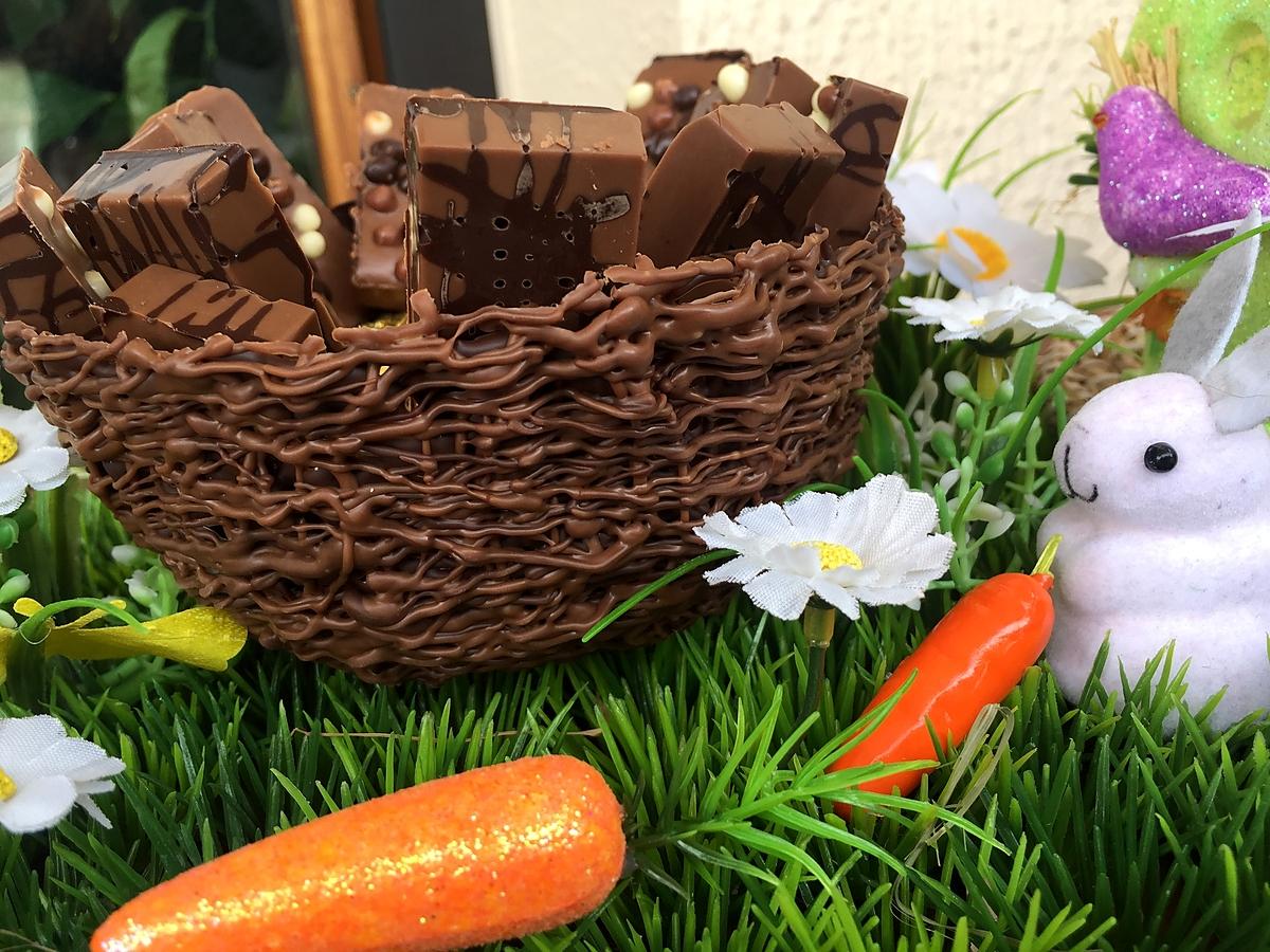 Panier Chocolats de Pâques