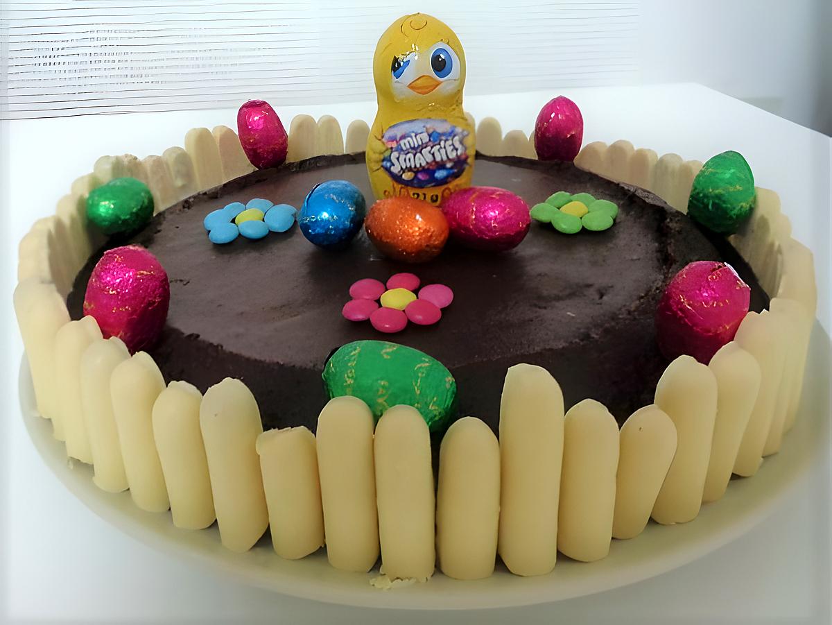 recette GATEAU A LA MOUSSE AU CHOCOLAT