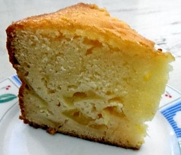 recette GATEAU AU LAIT CONCENTRE SUCRE AUX POMMES