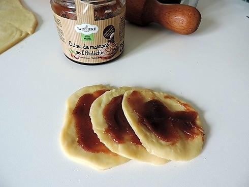 recette Brioche bouclette à la crème de marron ou confiture de figues