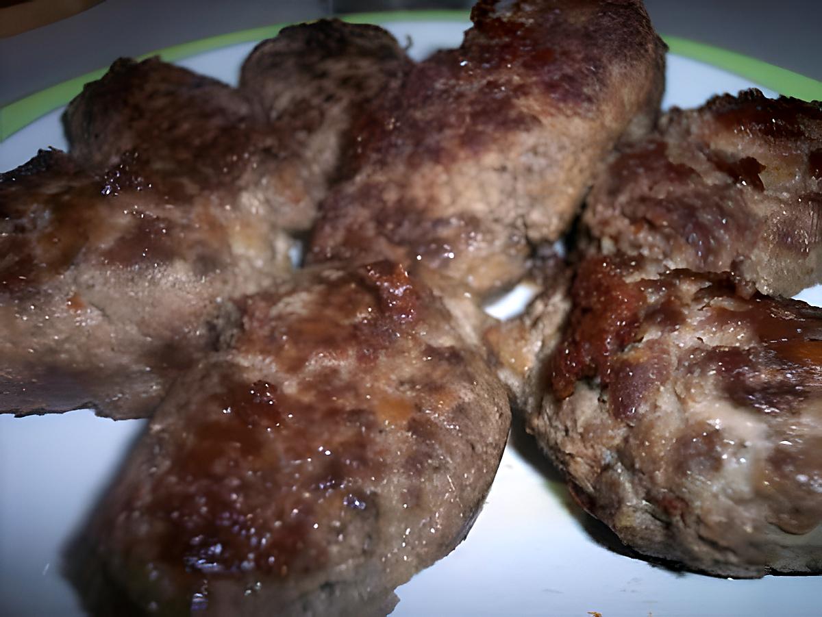 recette POLPETTE DI CARNA  (boulettes de boeuf)