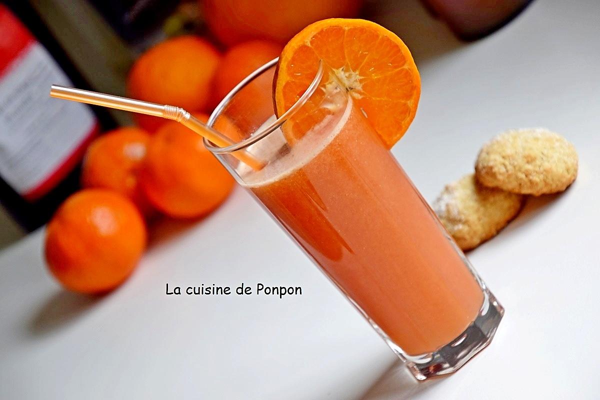 recette Jus aux agrumes et pain de singe, vegan