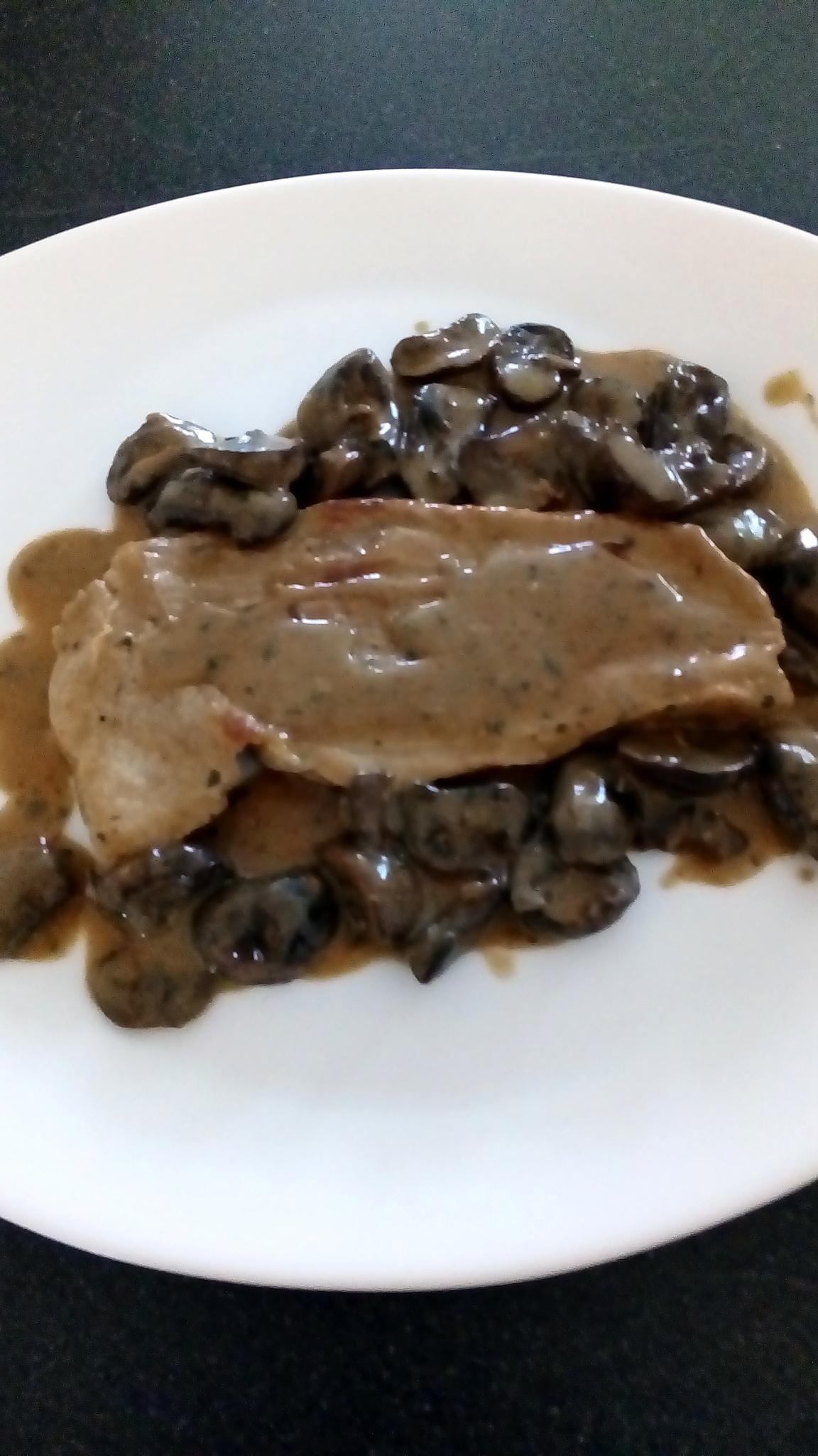 recette escalope de veau a la crème