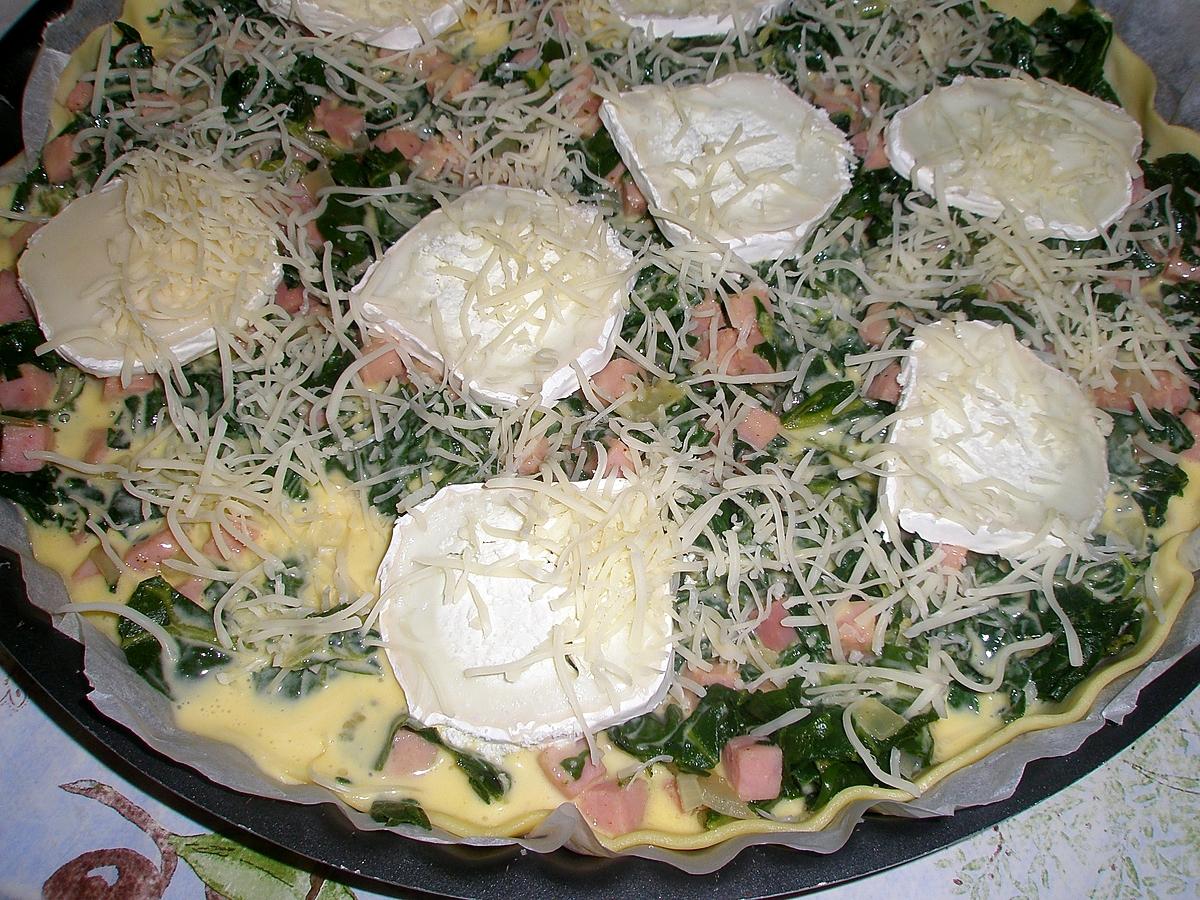 recette Quiche aux blettes