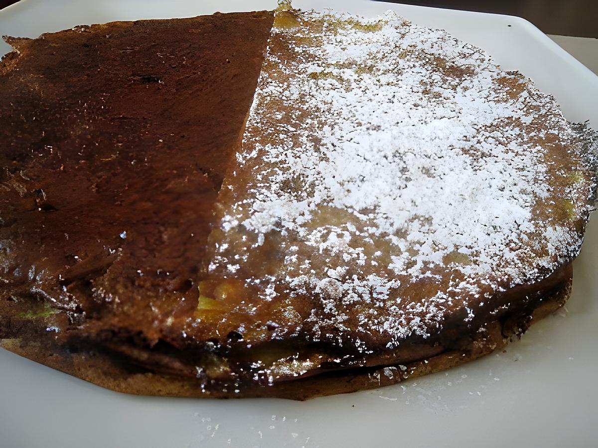 recette Gateau de crêpes à la pralinoise