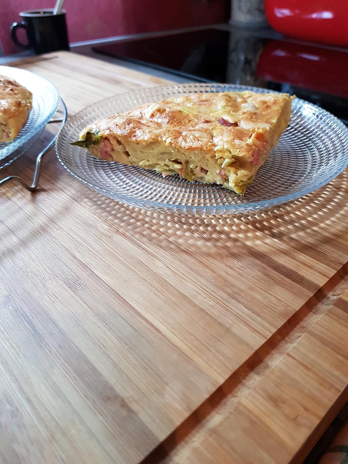 recette Quiche aux poireaux