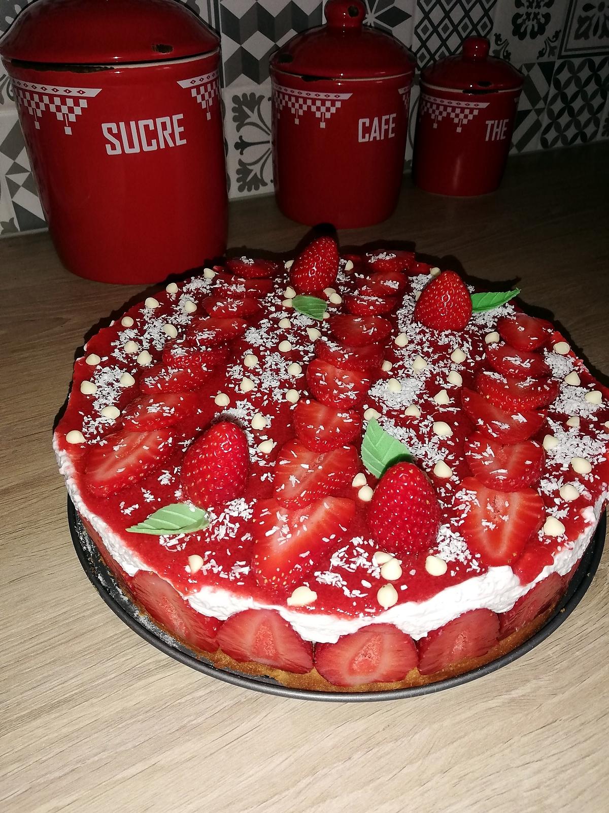 recette Fraisier