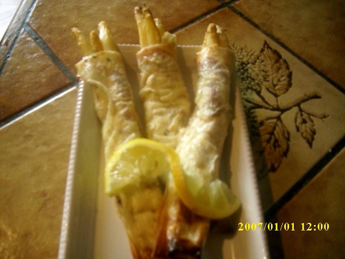 recette Croustillants aux asperges