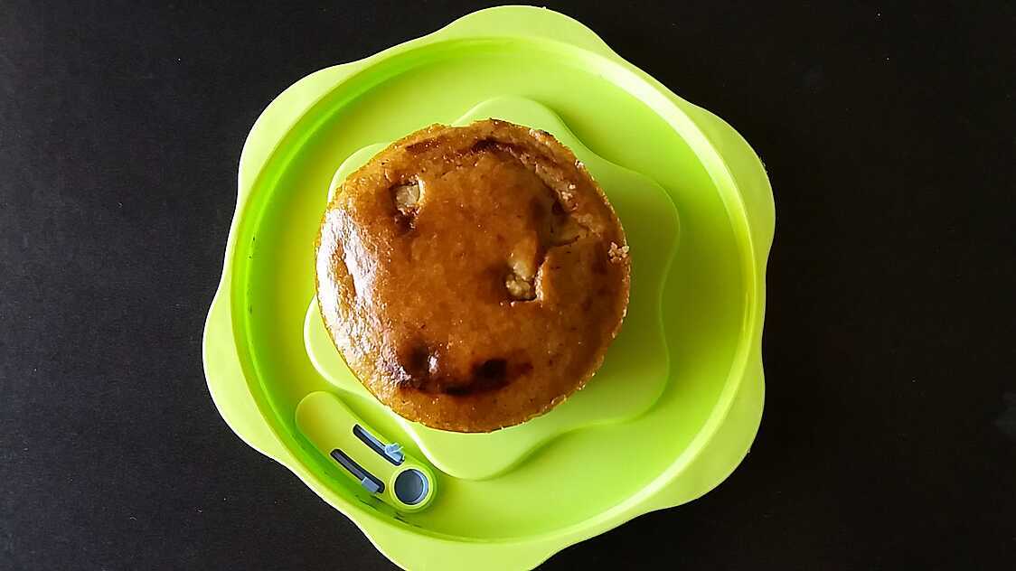 Recette de CLAFOUTI POMMES BIO