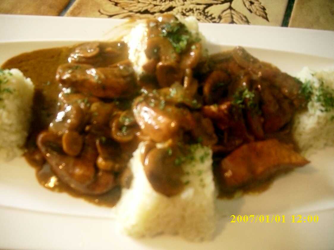 Recette de Blanc de poulet sauce miel et balsamique