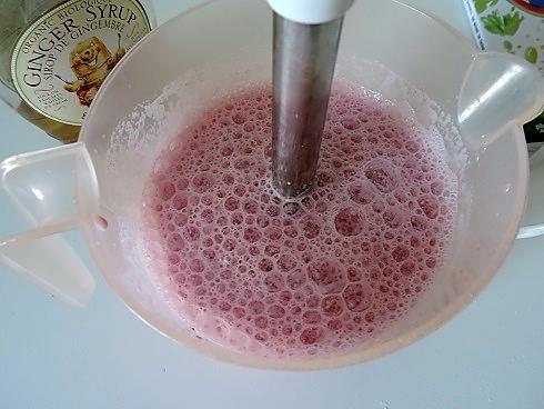 recette Boisson aux fraises et sirop de gingembre