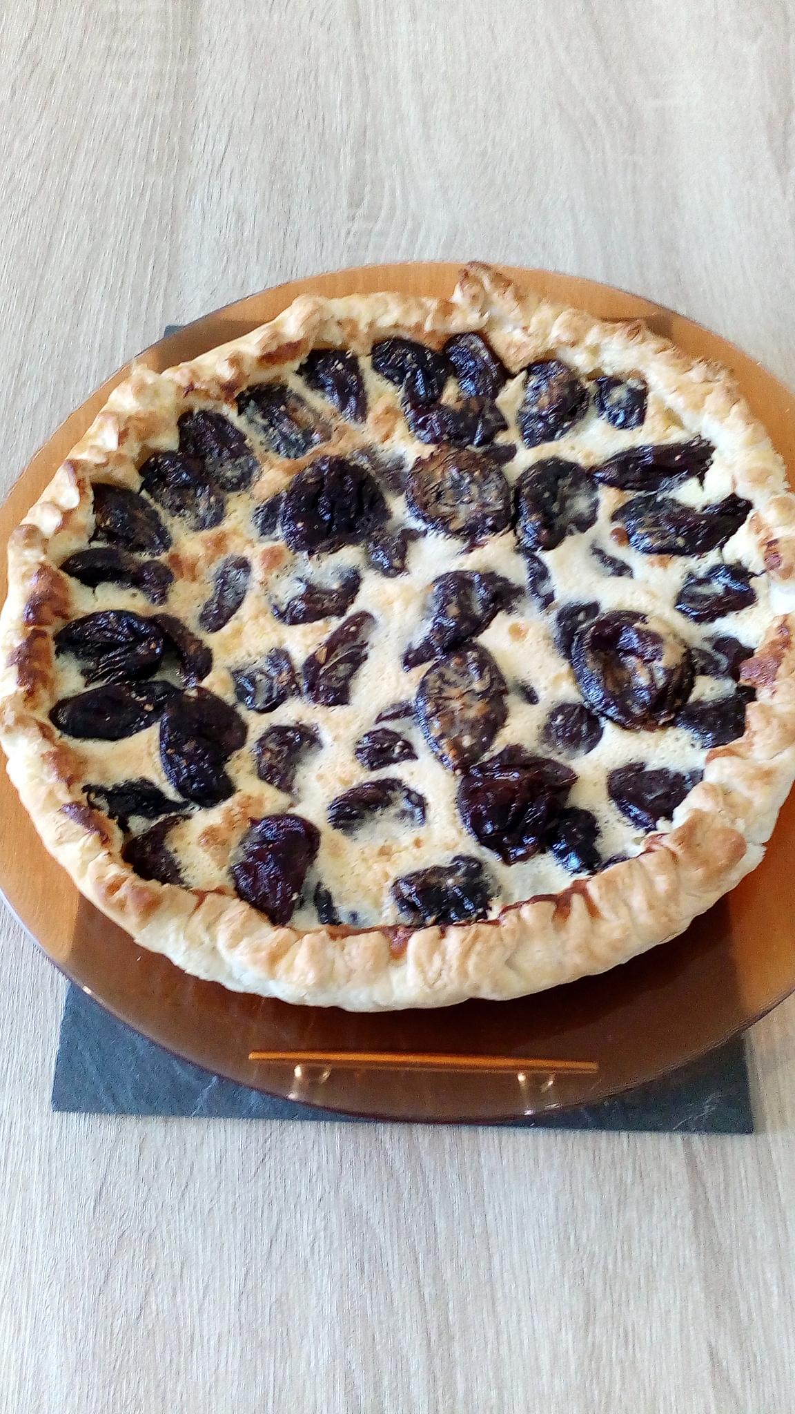 recette tarte aux pruneaux