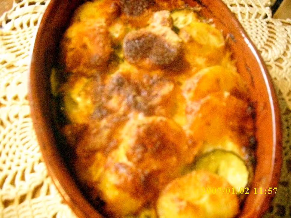 recette gratin de courgettes