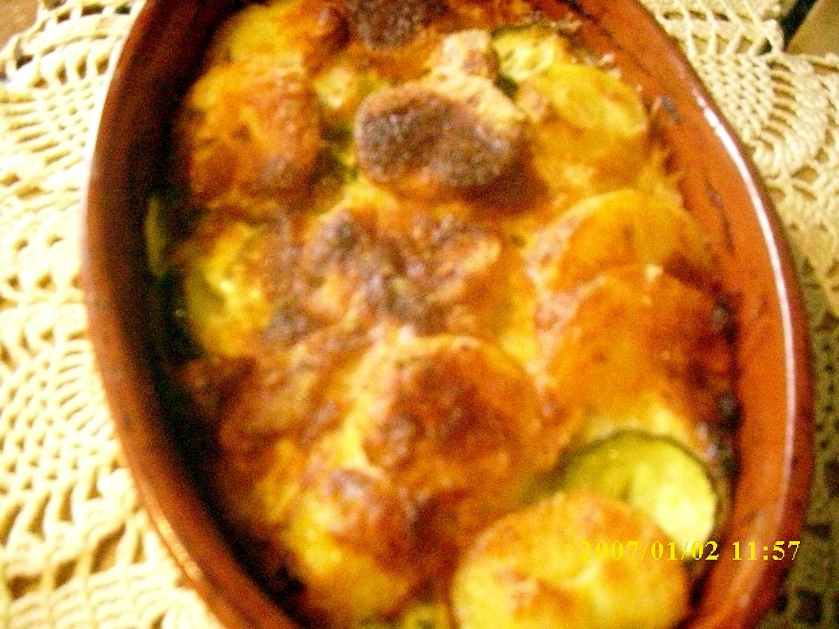 recette gratin de courgettes