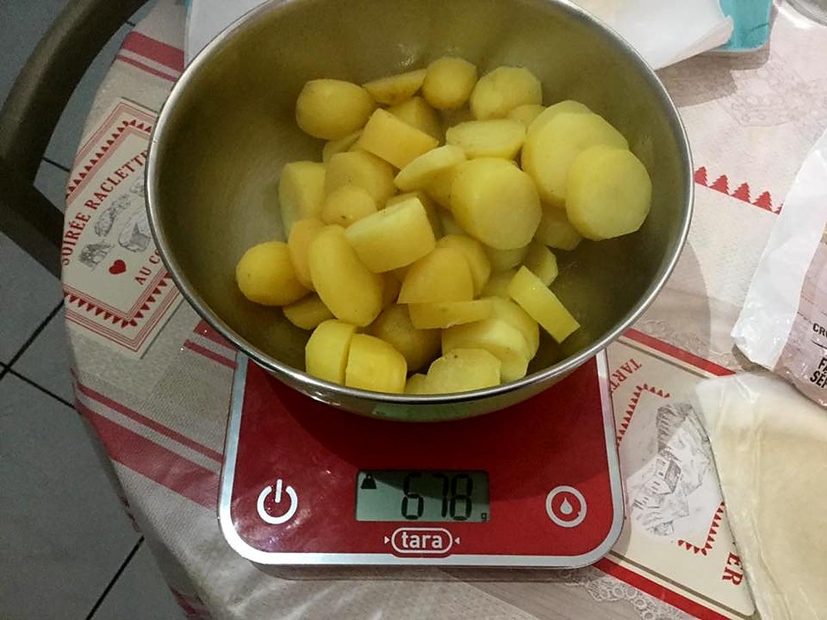 recette BRICK A LA POMME DE TERRE et ŒUFS DUR à L'ACTIFRY