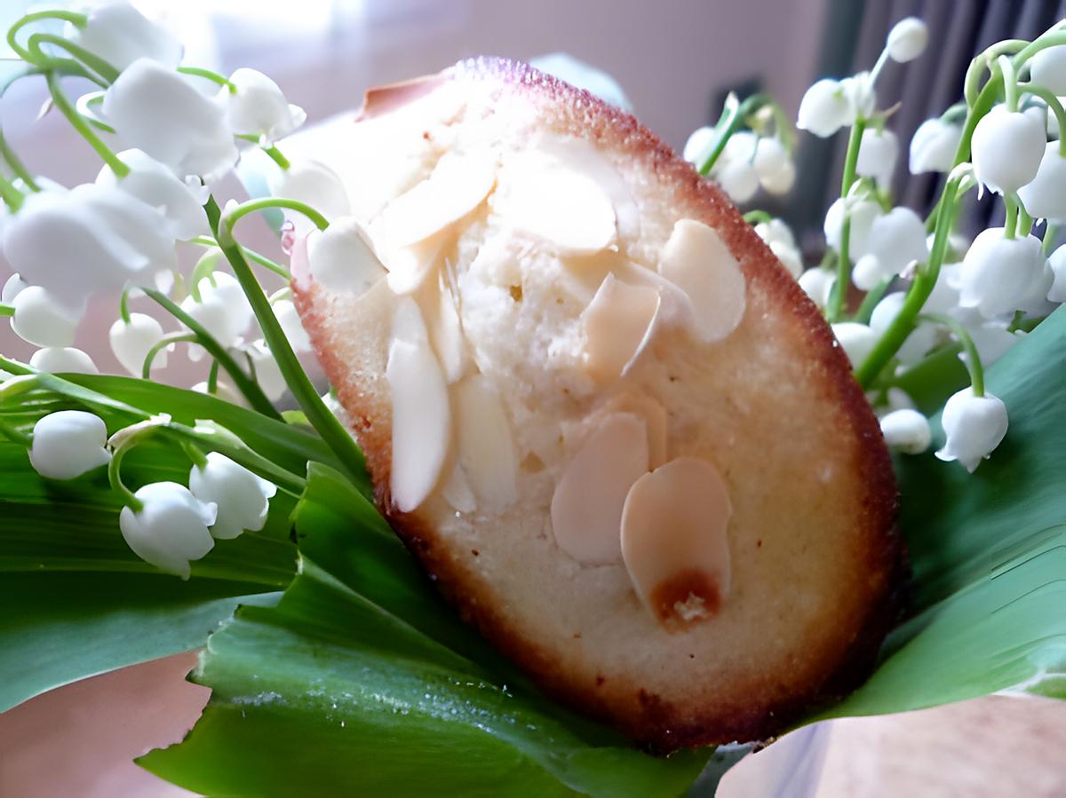 recette madeleines aux amandes