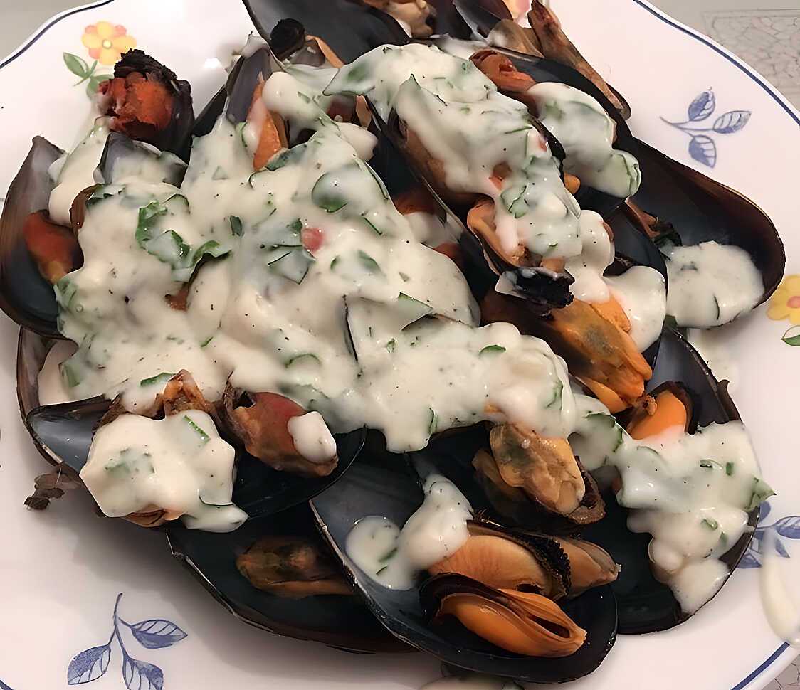 Moules Apéritif Ail Persil