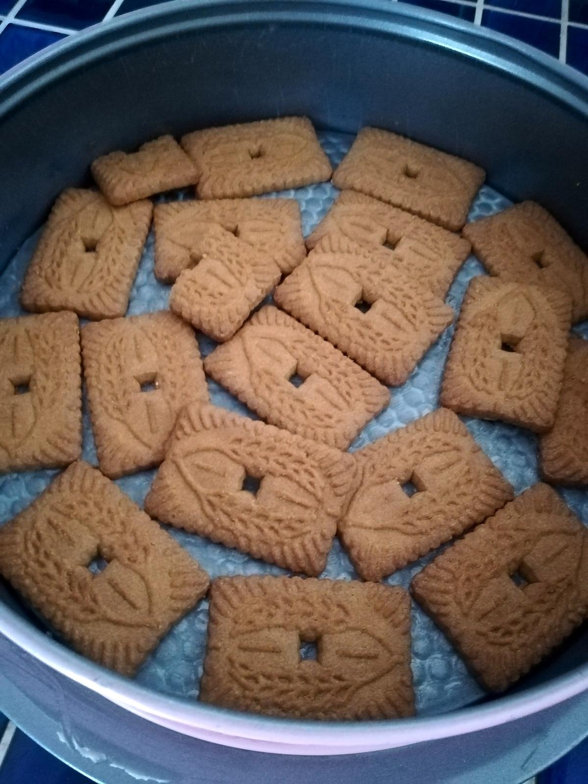 recette Gâteau à la crème de mascarpone et aux spéculoos