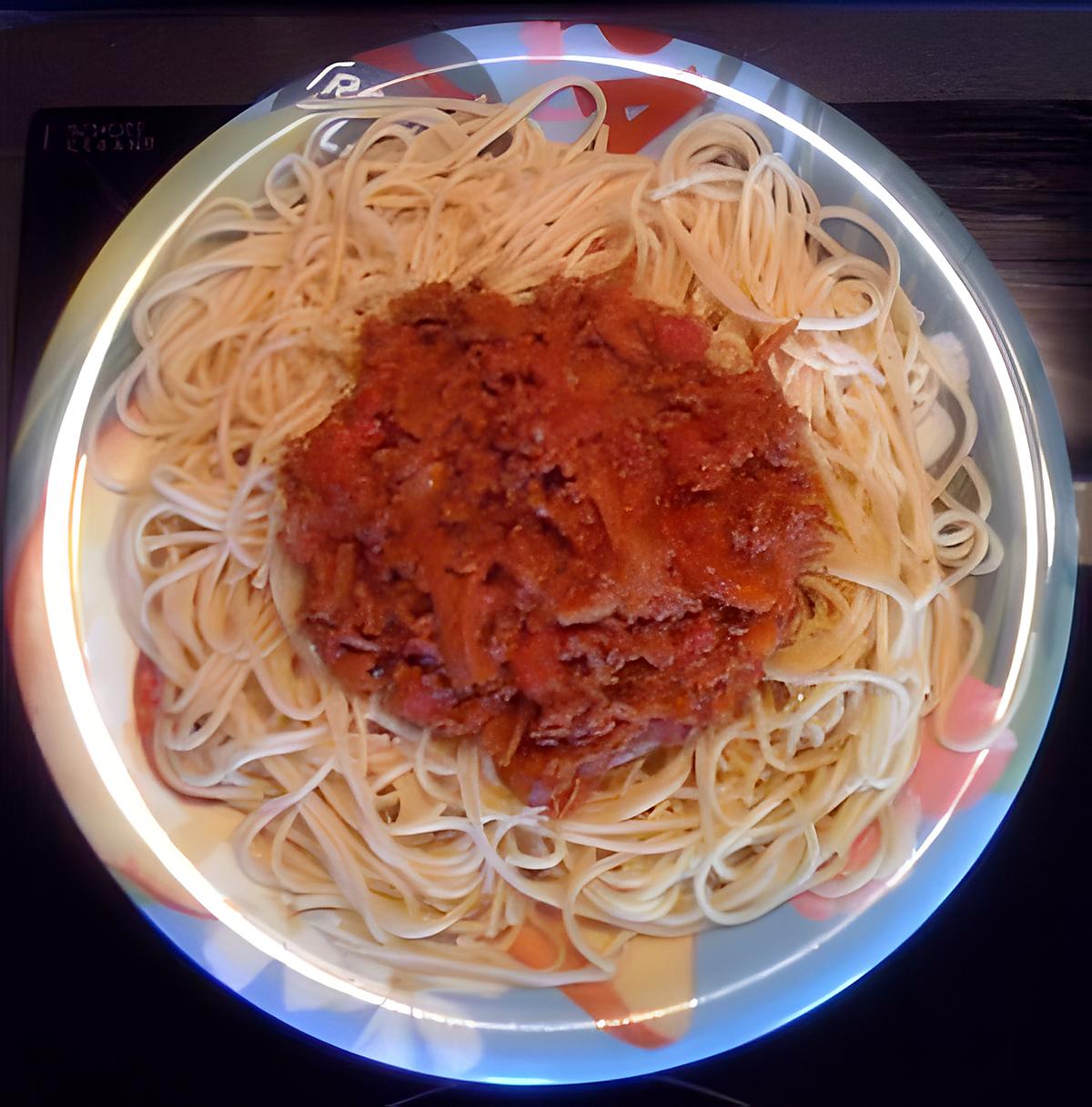 recette Spaguettis complets à la bolognaise 0%MG !
