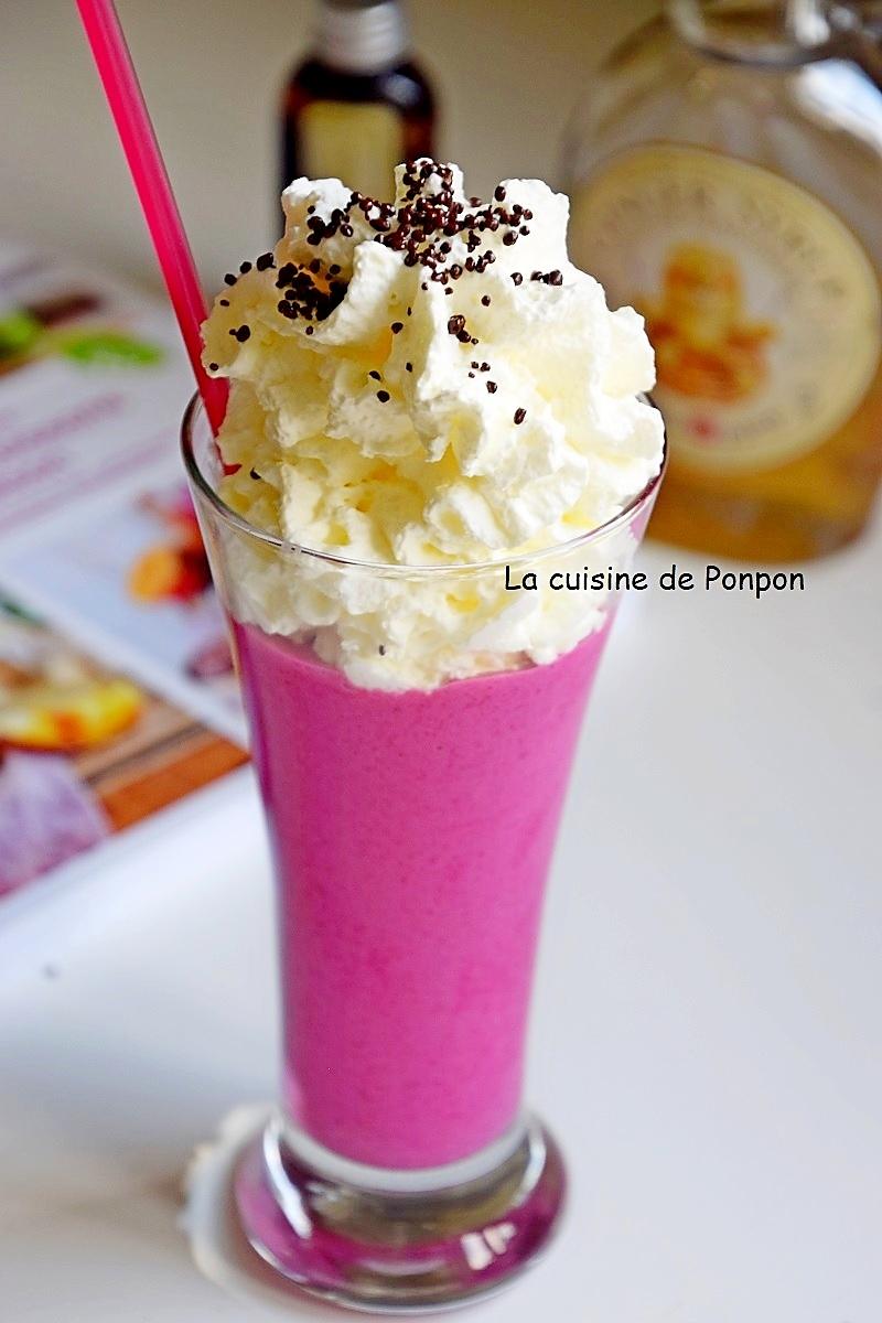 recette Smoothie betterave rouge et framboise, vegan