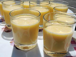 recette Mousse pomme orange