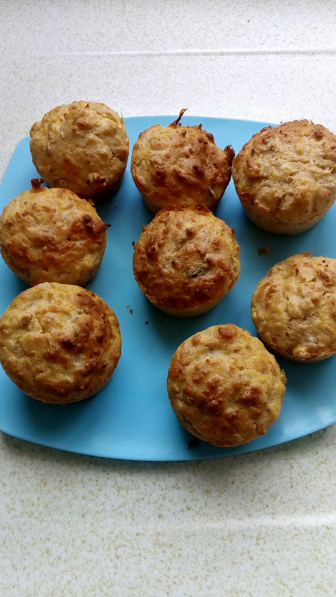 recette muffins au thon et olives